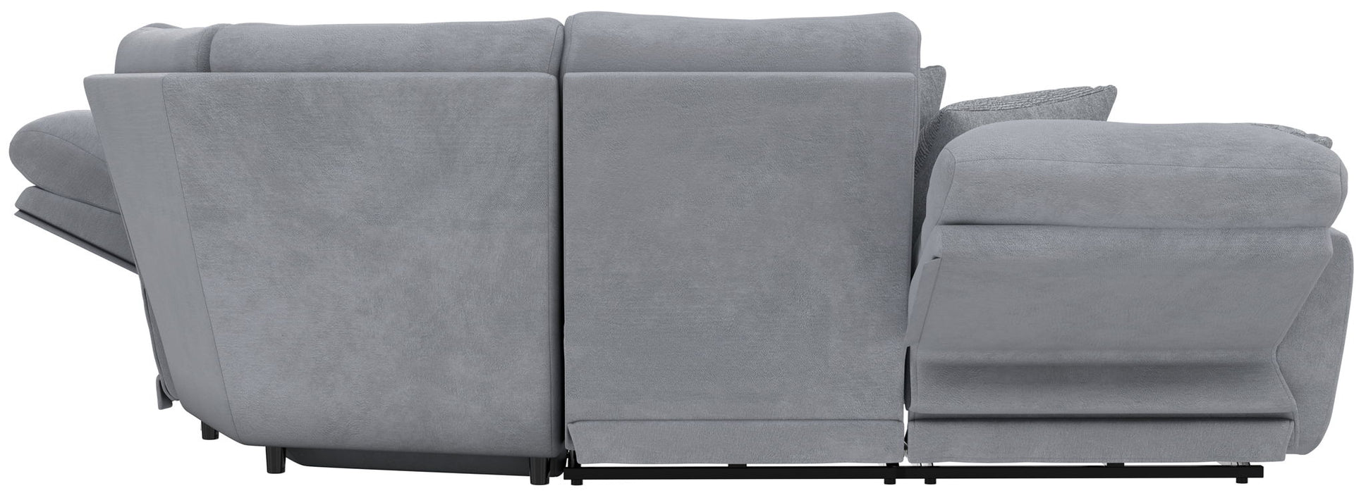 Majesty - Deep Seating Power Reclining Sectional And Ottoman