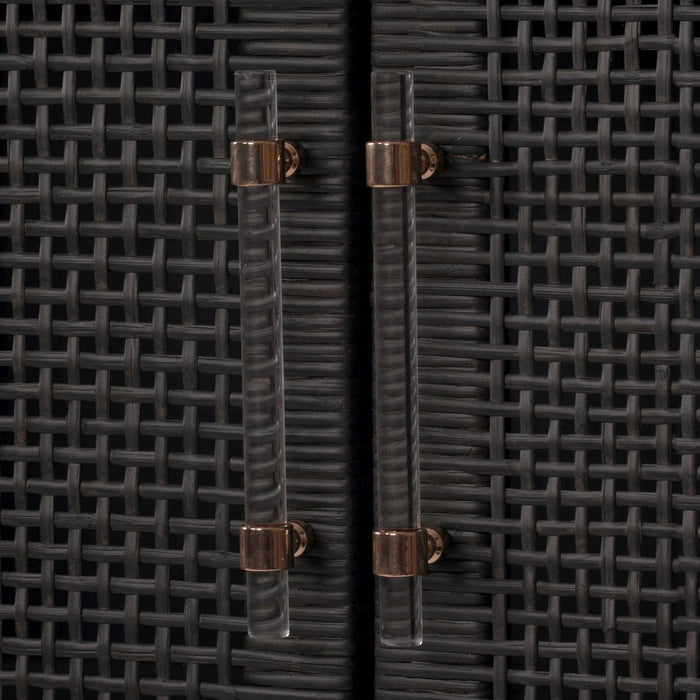 Amara - Woven Rattan Cabinet