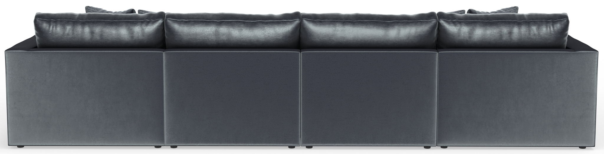 Remington - Modular Sofa And Cocktail Ottoman - Slate