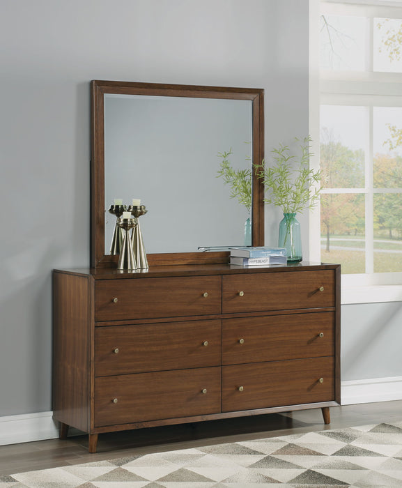Ludwig - Bedroom Mirror - Dark Brown