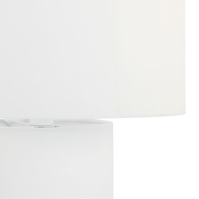 Cleopatra Cream Linen Floor Lamp