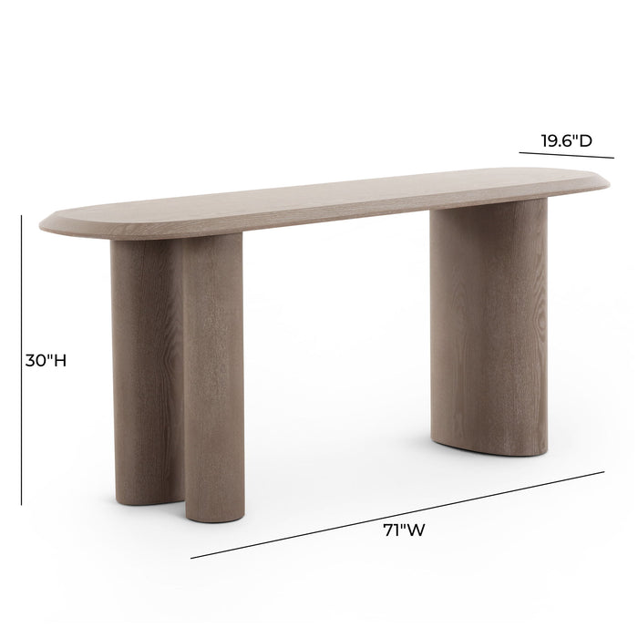 Rhema - Console Table - Washed Ash