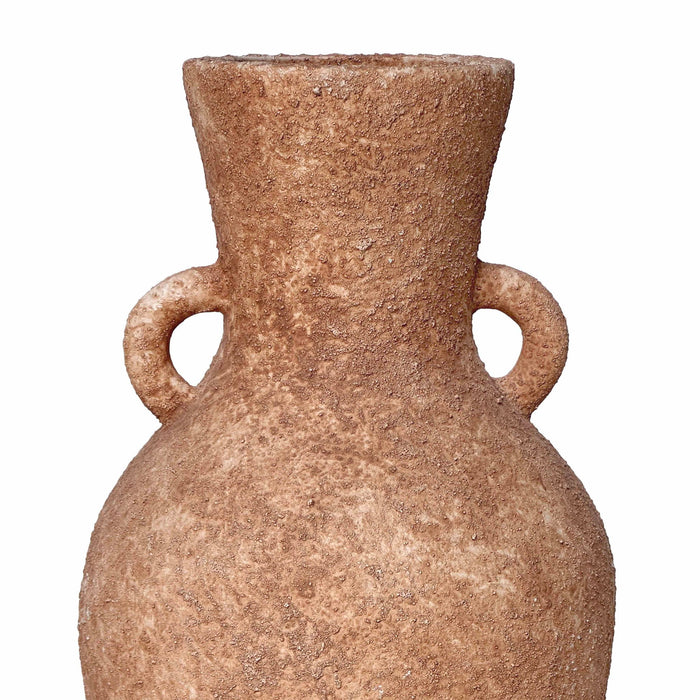 Earthenware - Roman Vase With Handles - Terracotta