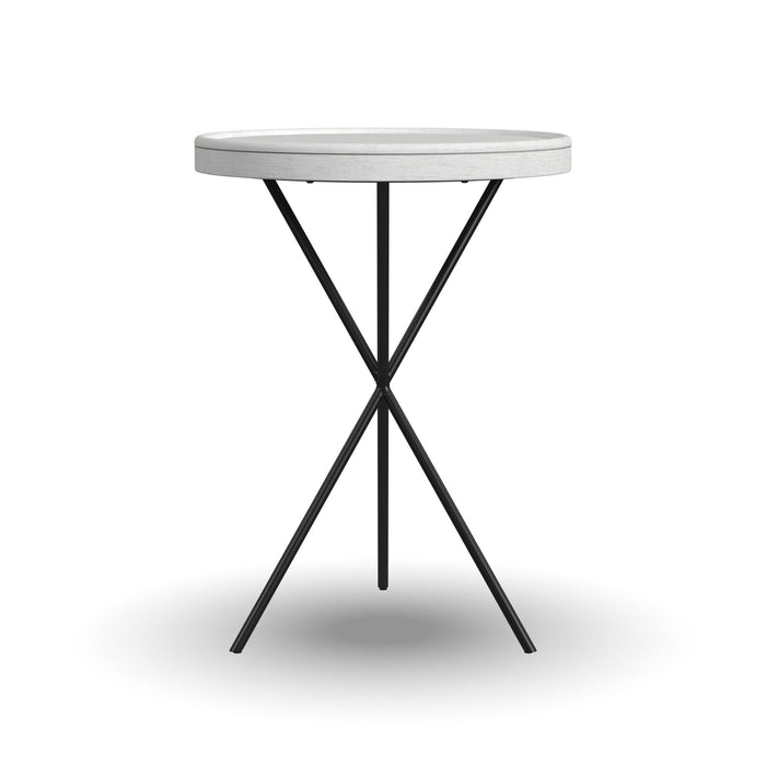 Melody - Chairside Table - White