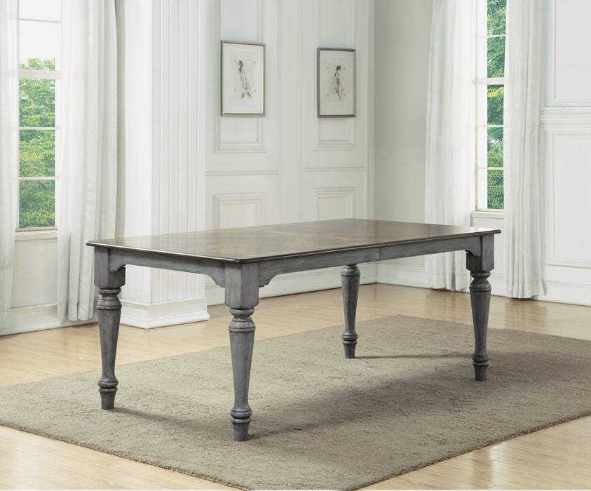 Plymouth - Rectangular Dining Table - Gray