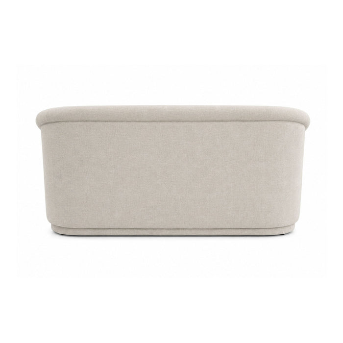 Yara - Distressed Chenille Loveseat - Sand