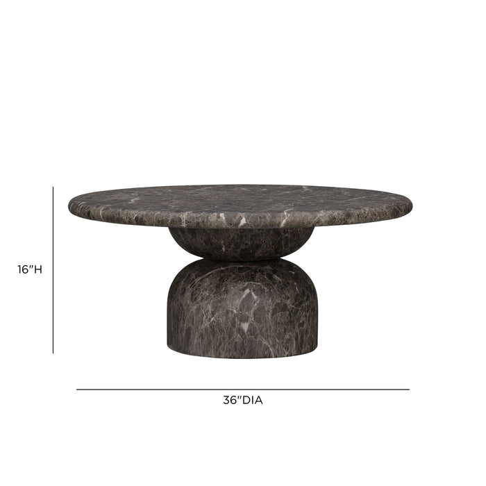 Cynthia - Emperador Faux Marble Indoor / Outdoor Table