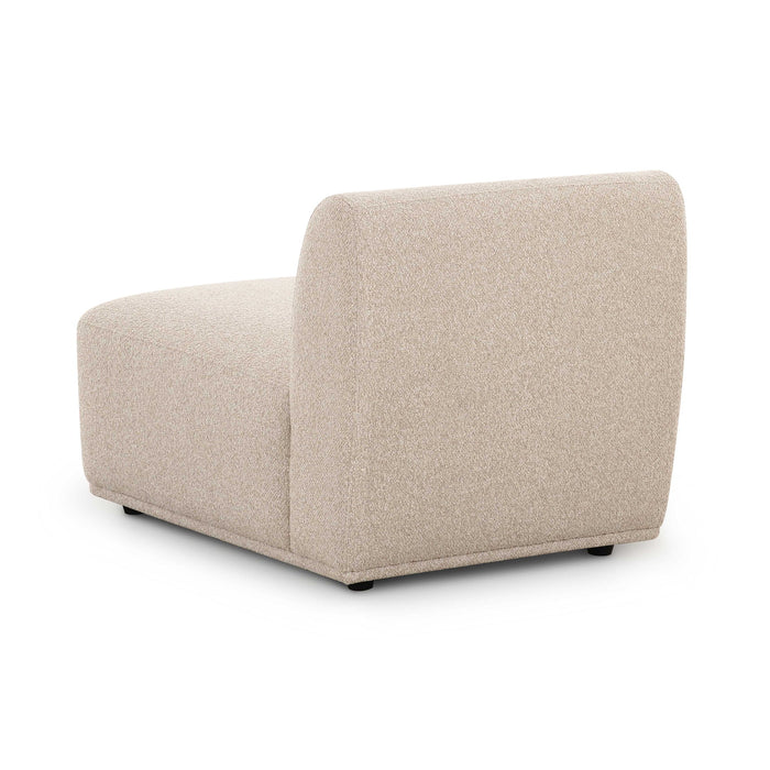 Sylvie - Armless 1-Seater - Cream