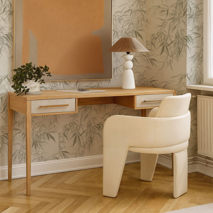 Hera - Executive Desk - Natural Washed