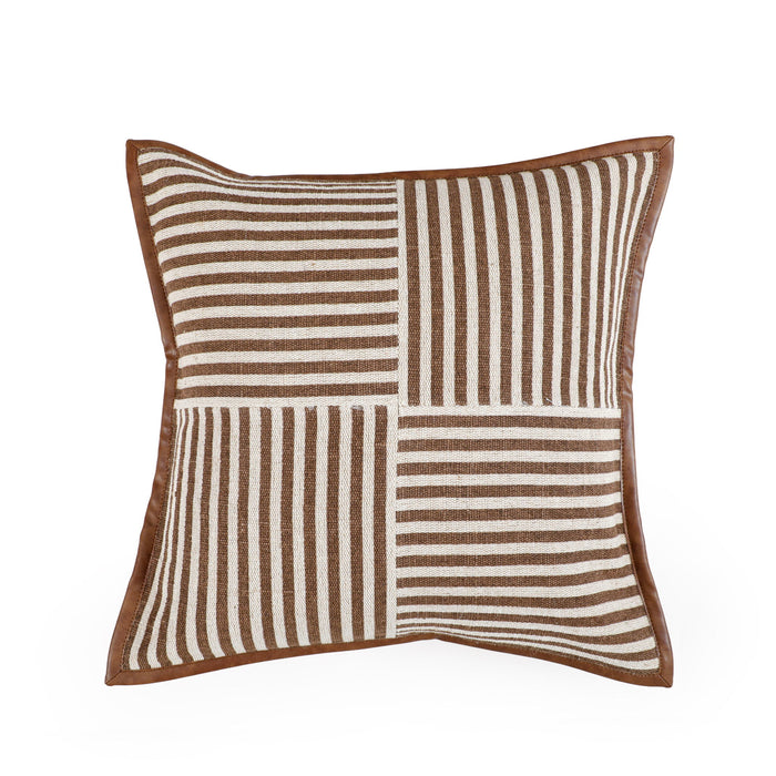 Kora - Cotton Jute Throw Pillow