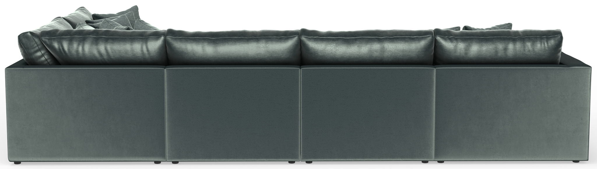 Remington - Modular Sofa And Cocktail Ottoman - Pine