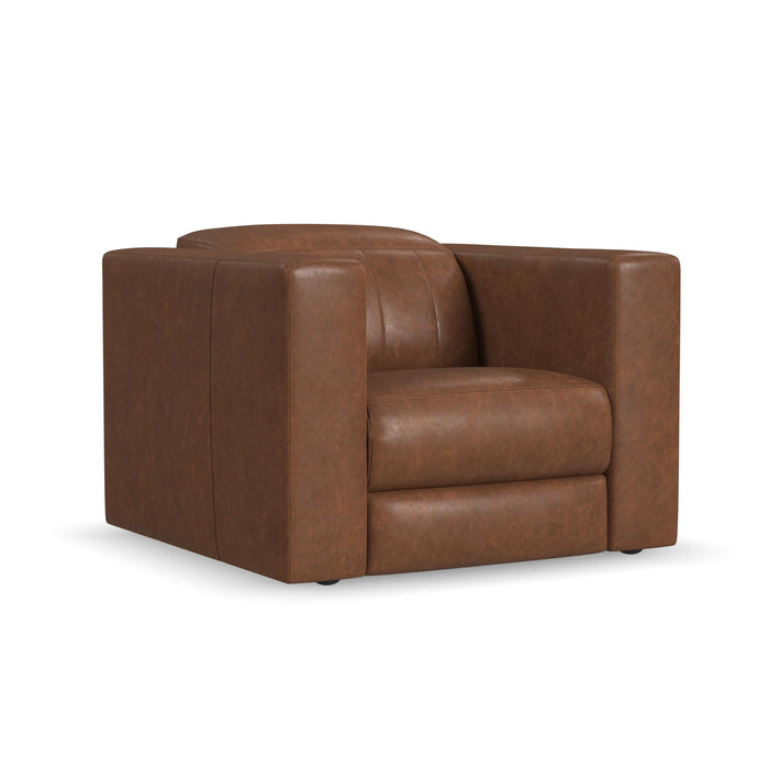 Austin - Power Recliner With Power Headrest - Chestnut