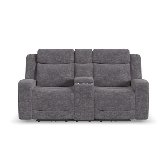 Ridge - Power Reclining Loveseat With Console And Power Headrests