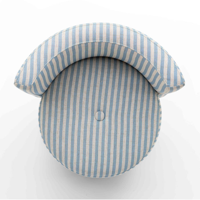 Alyssa - Striped Rolling Desk Chair