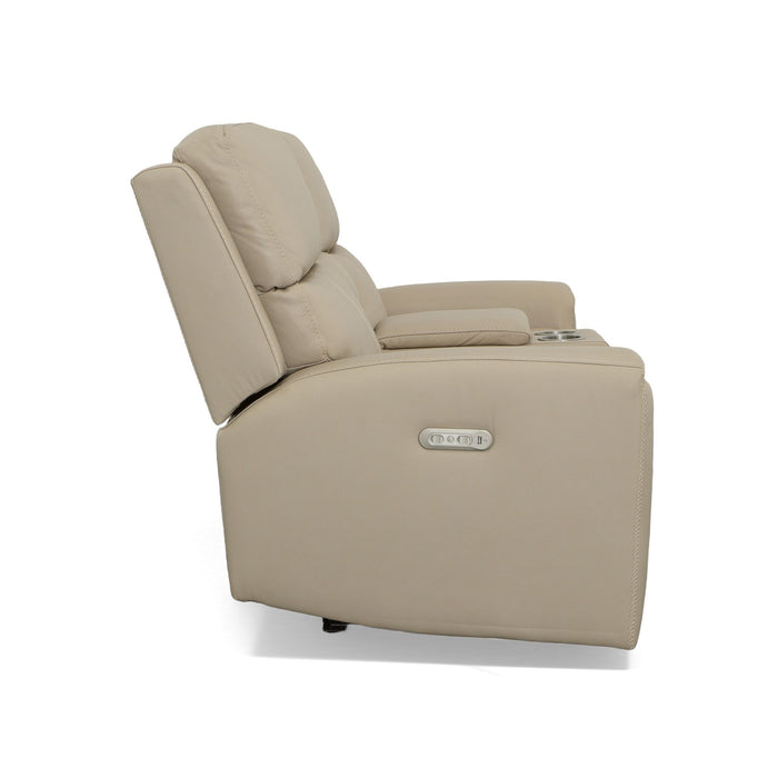 Jarvis - Power Reclining Loveseat With Console & Power Headrests