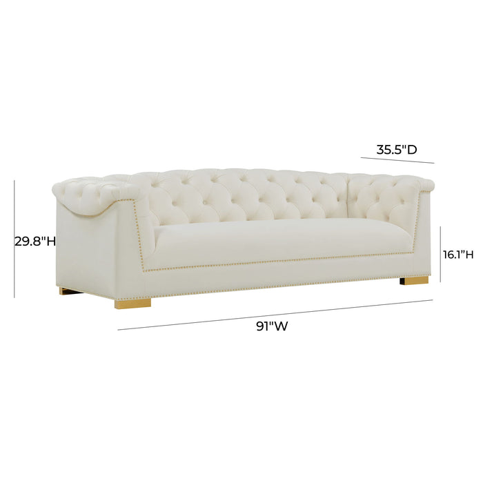 Farah - Velvet Sofa