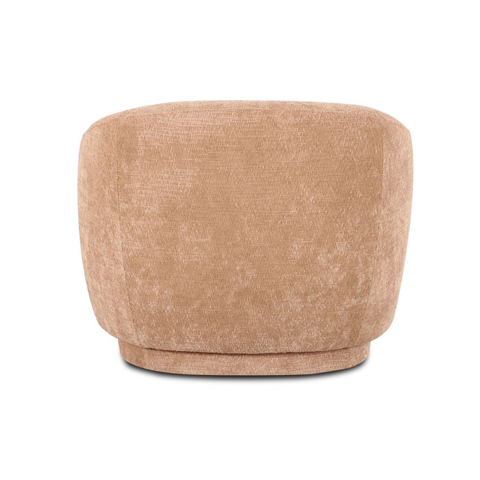 Misty - Knubby Fabric Accent Chair