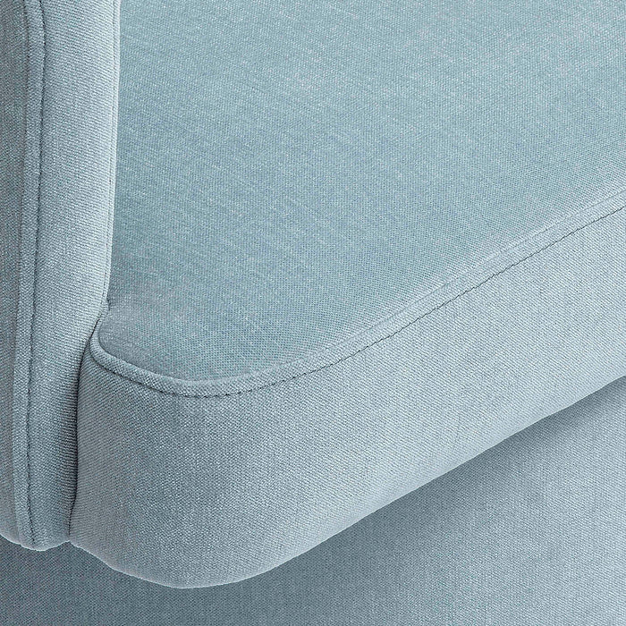 Kristen - Upcycled Chenille Rolling Desk Chair