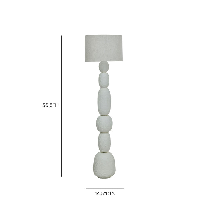 Pebble - Papier Mache Lamp