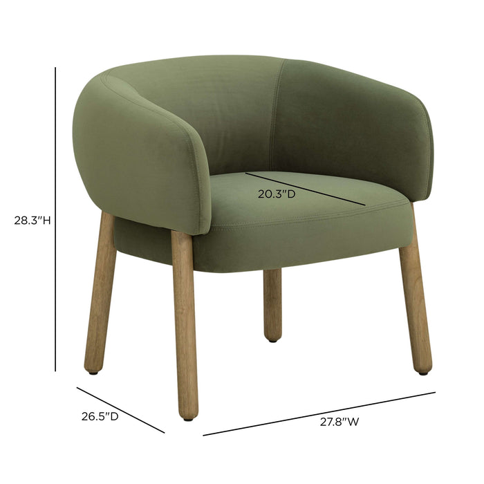 Foxy - Performance Velvet Accent Chair