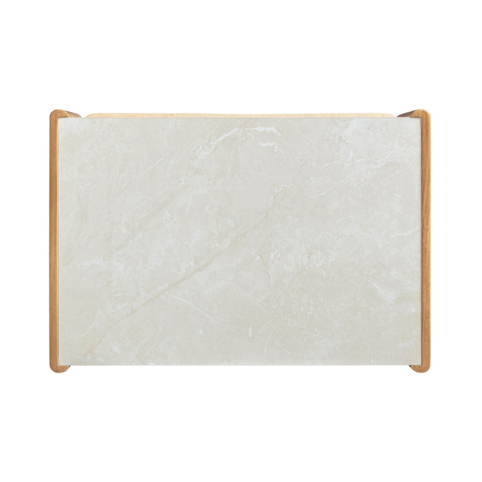 Paige - 2-Drawer Nightstand - Natural Oak