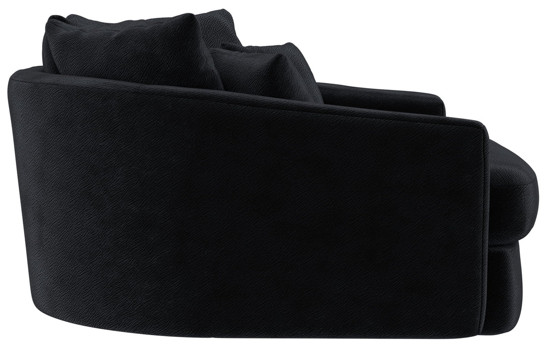 Matty - Round Accent Cuddle Chaise