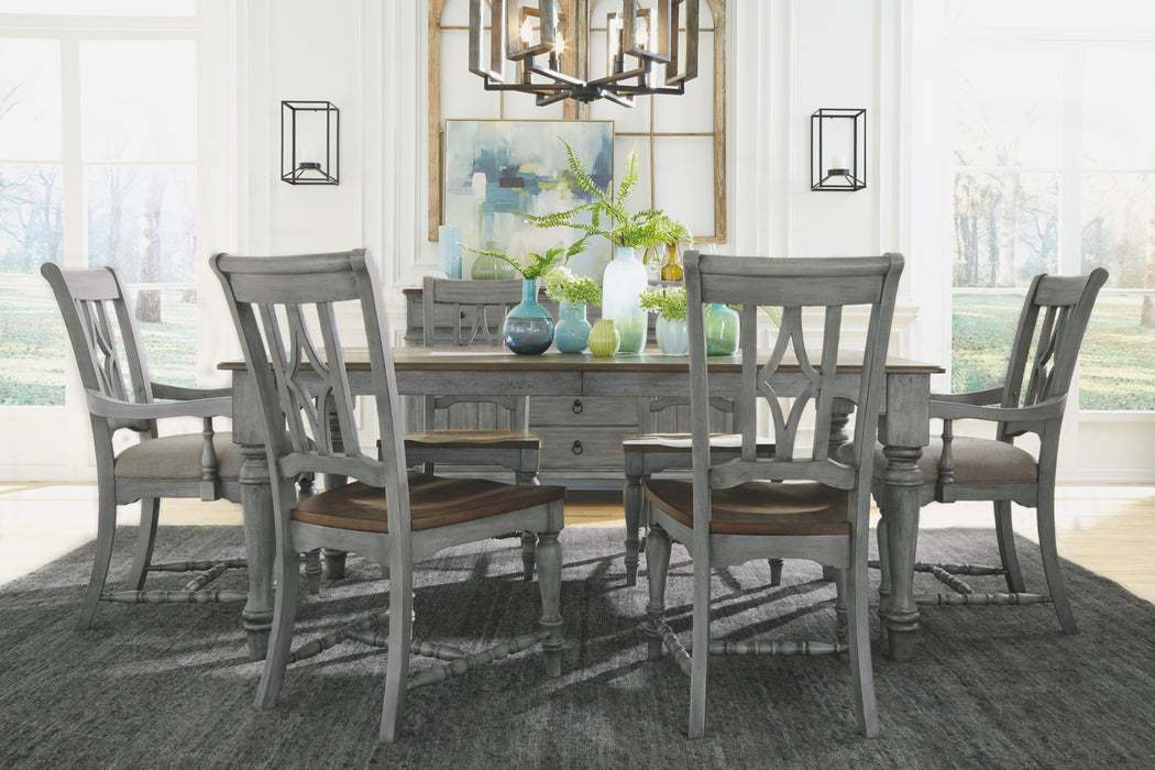 Plymouth - Rectangular Dining Table - Gray