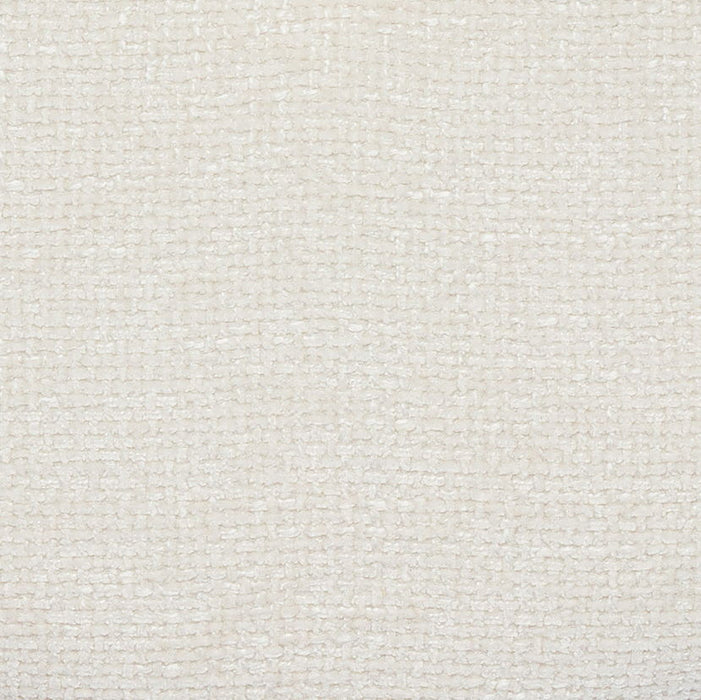 Alyssa - Chenille Rolling Desk Chair - Cream