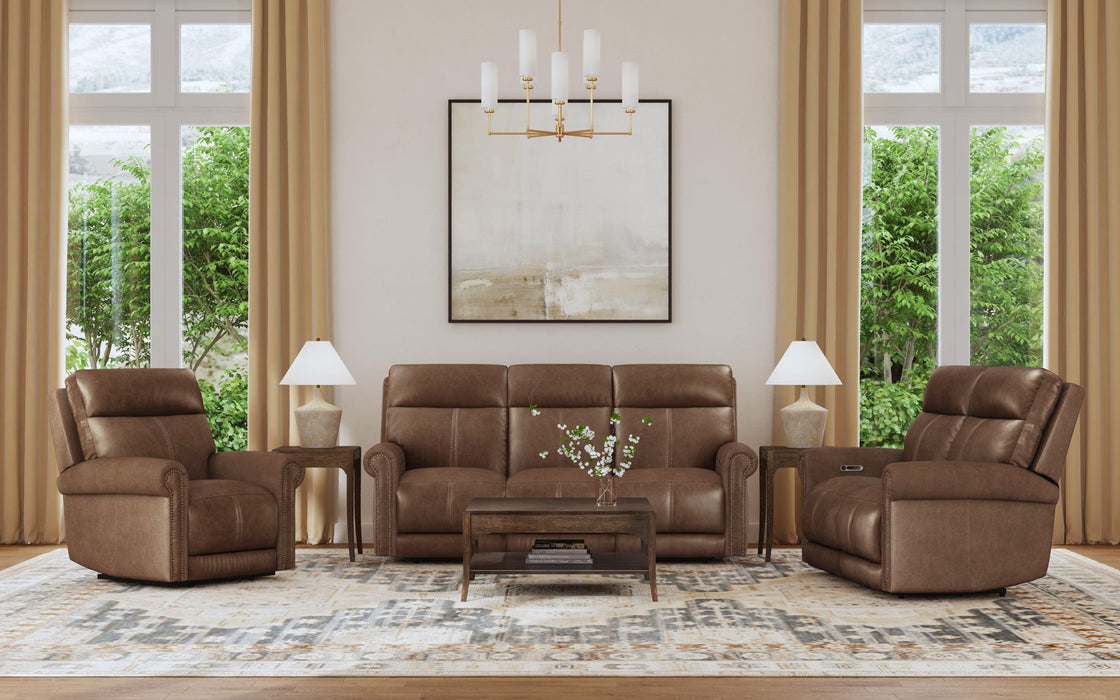 Alexander - Power Reclining Sofa With Console, Power Headrest & Lumbar