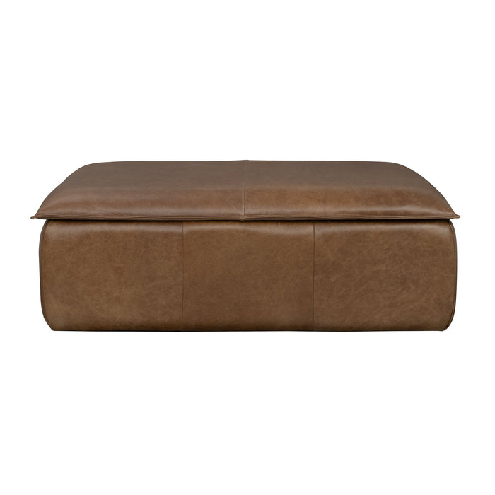 Crawford - Leather Rectangular Storage Ottoman