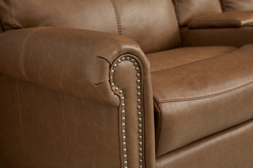 Bernard - Loveseat With Nailhead Trim