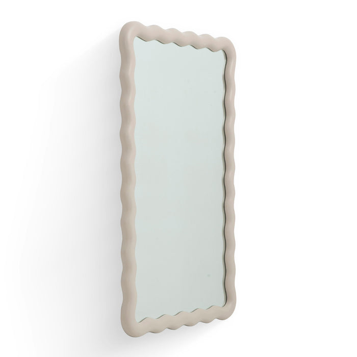 Faire - Squiggle Wall Mirror - Cream