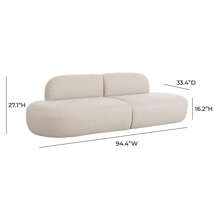 Broohah - Linen Sofa - Beige