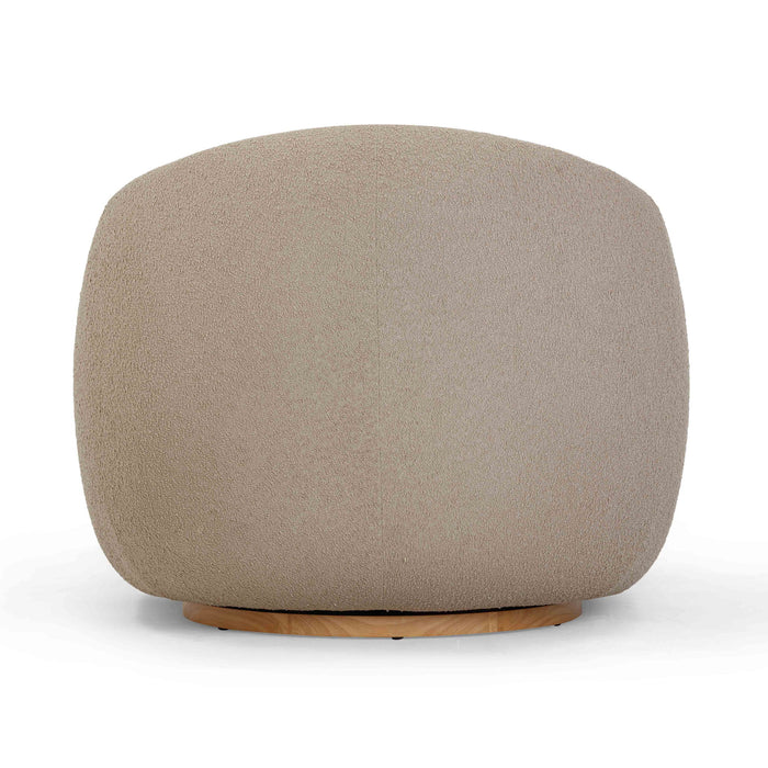Judy - Boucle Swivel Chair