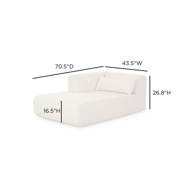 Tarra - Chenille Modular Chaise
