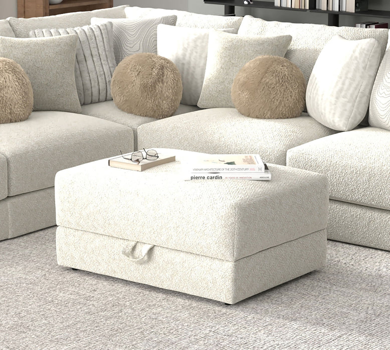 Jazzy - Storage Ottoman - Bone