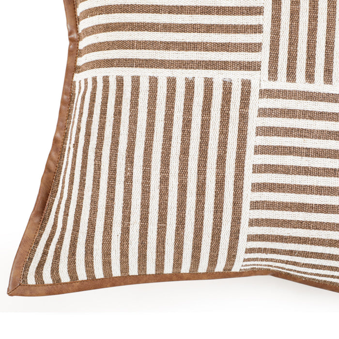 Kora - Cotton Jute Throw Pillow