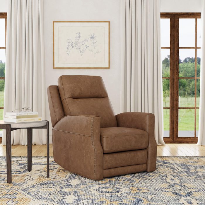 Maxwell - Power Gliding Recliner With Power Headrest And Lumbar