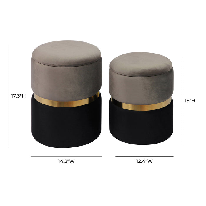 Gigi - Storage Ottoman (Set of 2)