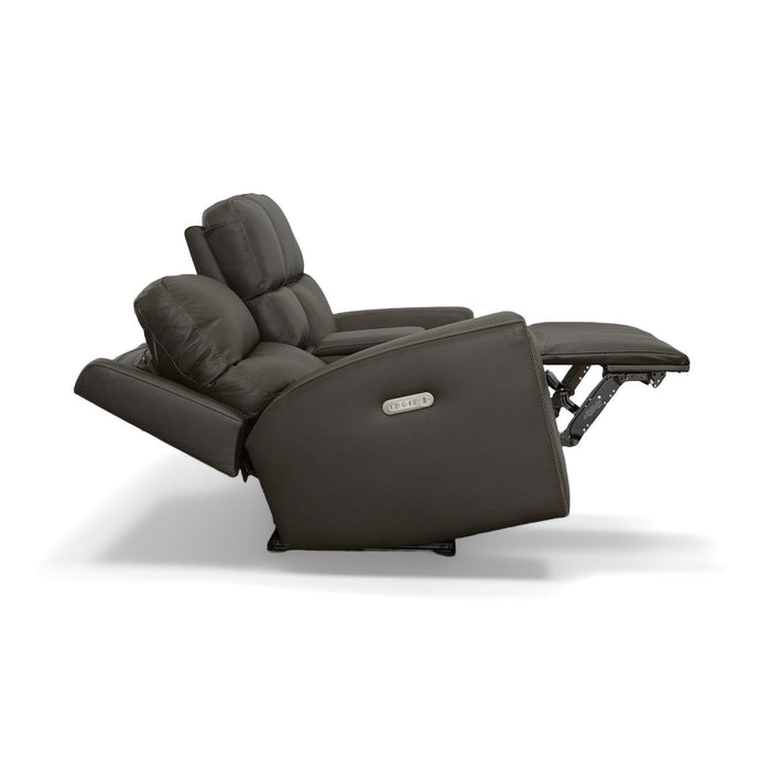 Jarvis - Power Reclining Loveseat With Console & Power Headrests