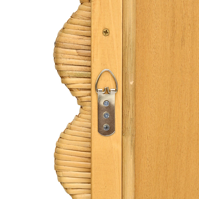Bama - Rattan Long Wall Mirror - Natural