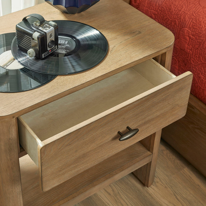 Normandy - Open Nightstand - Light Brown
