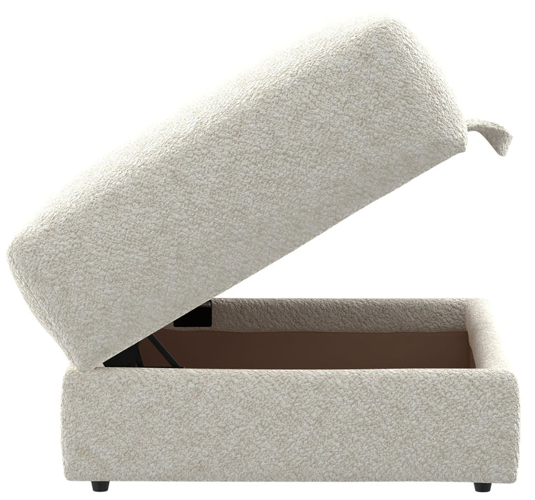 Jazzy - Storage Ottoman - Bone