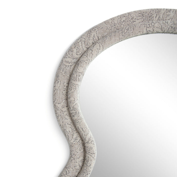 Rhodes - Velvet Floor Mirror