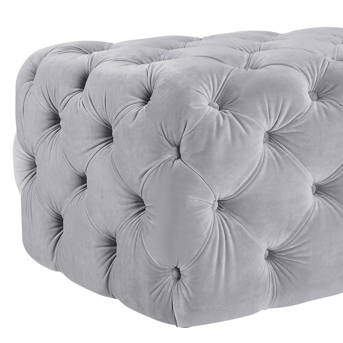 Kaylee - Velvet Ottoman
