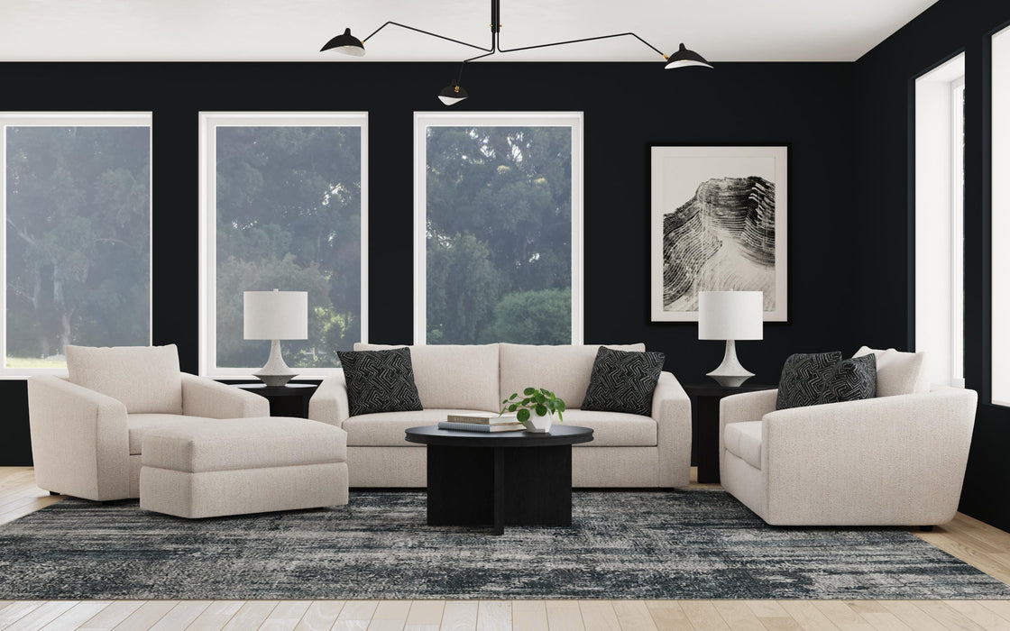 Knox - Fabric Ottoman