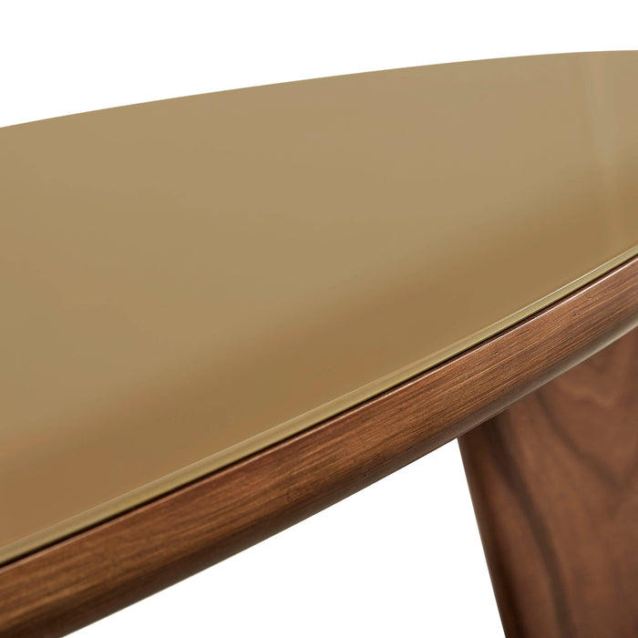 Oani - Triangular Coffee Table - Natural