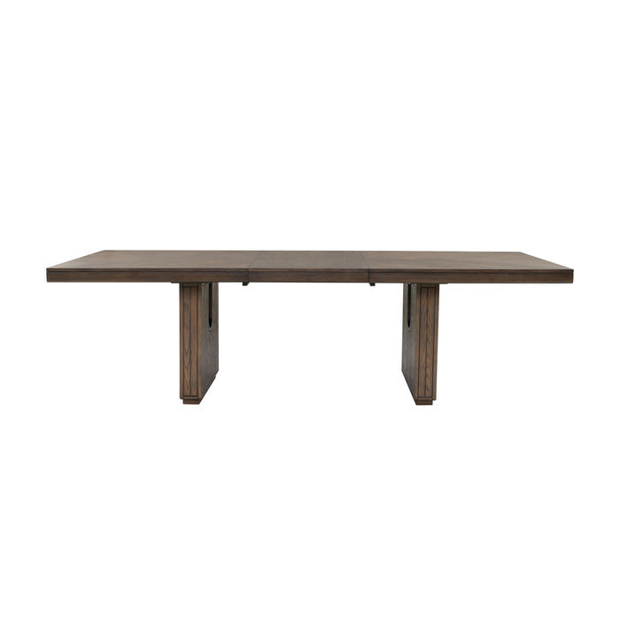 Athens - Rectangular Dining Table - Chocolate Brown