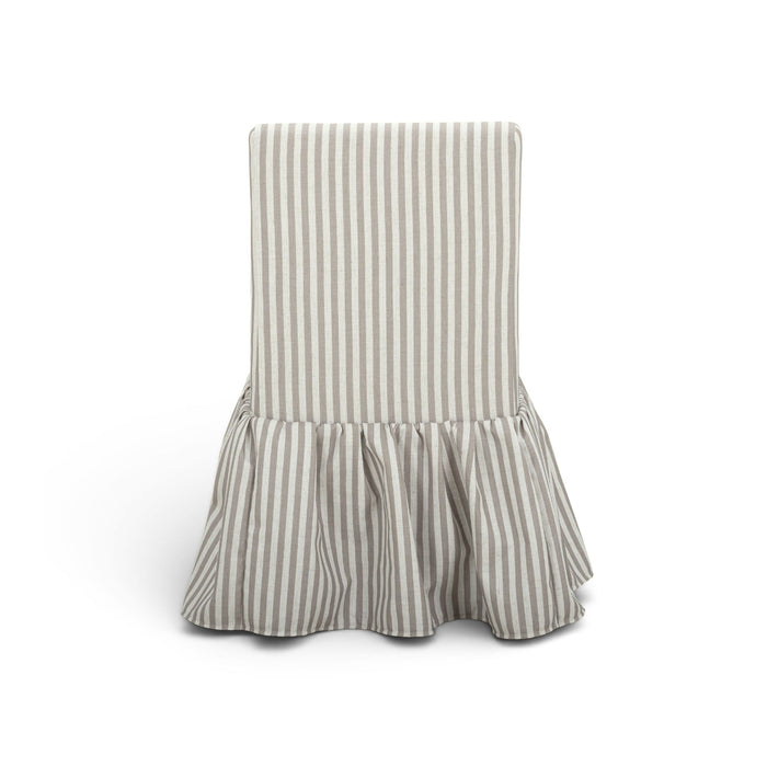 Gertrude - Striped Linen Dining Chair