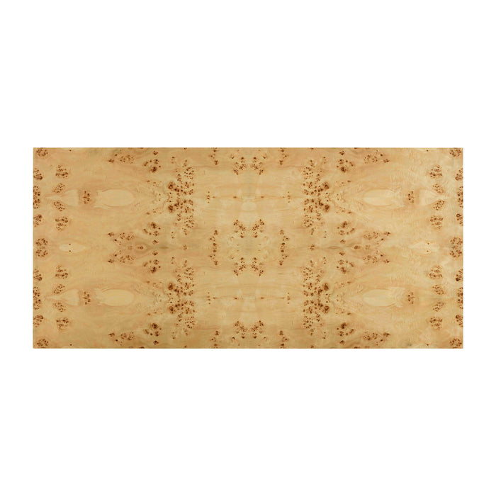 Brandyss Natural Burl Rectangular Dining Table